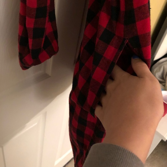 Madewell Plaid Boyfriend Dress w/ pockets - Picture 4 of 5